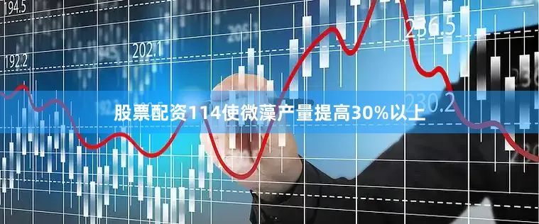 股票配资114使微藻产量提高30%以上